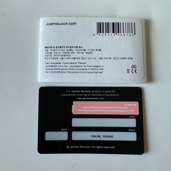 GENTLE MONSTER - Silver & Pink Jumping Jack Sunglasses - Picture 11 of 12